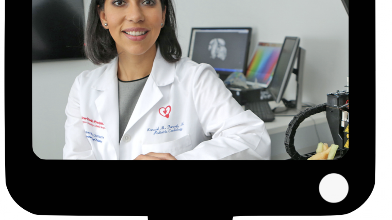 Laura Rickenmann Jumpstarting Telemedicine at Columbia | Department of Pediatrics