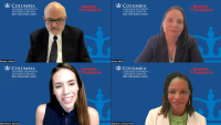 Columbia pediatricians discuss patient care during webinar.