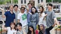 The members of the Egli Lab on a team outing
